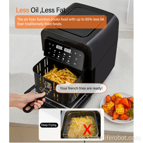 OEM Aluminium 1400w Non-stick Air Fryer